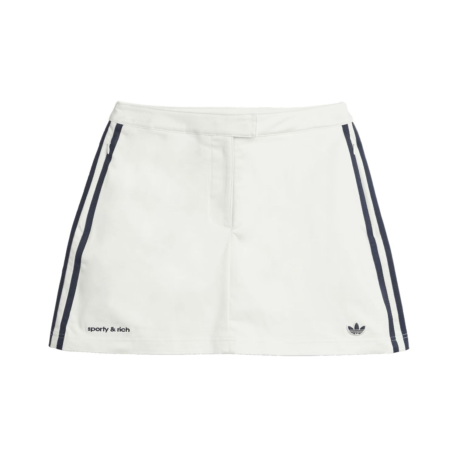 Adidas Originals X Sporty & Rich Collaboration SS25 Fashion Minimalist Striped Versatile Casual Skirt Women Skirts Bright-White Deep-Navy-Blue JL7194 M
Adidas Originals X Sporty & Rich Collaboration SS25 Fashion Minimalist Striped Versatile Casual Skirt Women Skirts Bright-White Deep-Navy-Blue JL7194 M