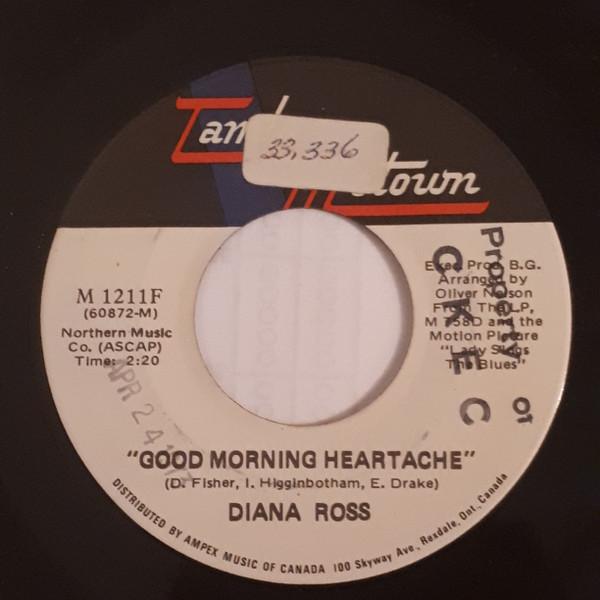 7inch Record DIANA ROSS - Good Morning Heartache M1211F TAMLA MOTOWN 1972 Canada Soul/Funk Used
7inch Record DIANA ROSS - Good Morning Heartache M1211F TAMLA MOTOWN 1972 Canada Soul/Funk Used
