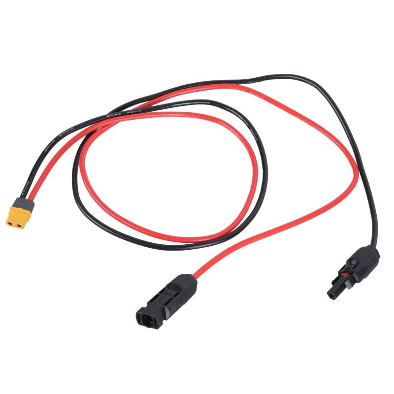 Кабели-удлинители 12AWG XT60, разъемы, для подключения солнечных панелей к портативным электростанциям, аксессуары для решений по обеспечению энергией на открытом воздухе 1
Кабели-удлинители 12AWG XT60, разъемы, для подключения солнечных панелей к портативным электростанциям, аксессуары для решений по обеспечению энергией на открытом воздухе 1