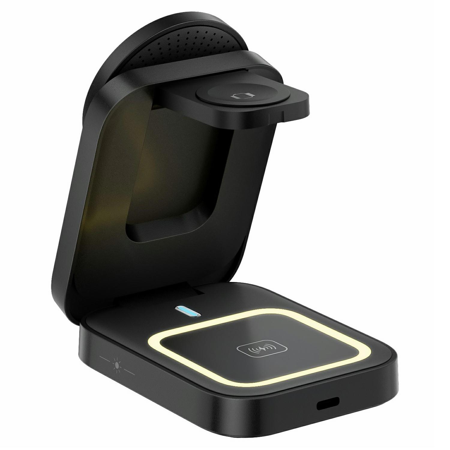 HT-541 Multifunctional Foldable 15W Wireless Phone Charger for Earbuds,Apple Watch Series White
HT-541 Multifunctional Foldable 15W Wireless Phone Charger for Earbuds,Apple Watch Series White