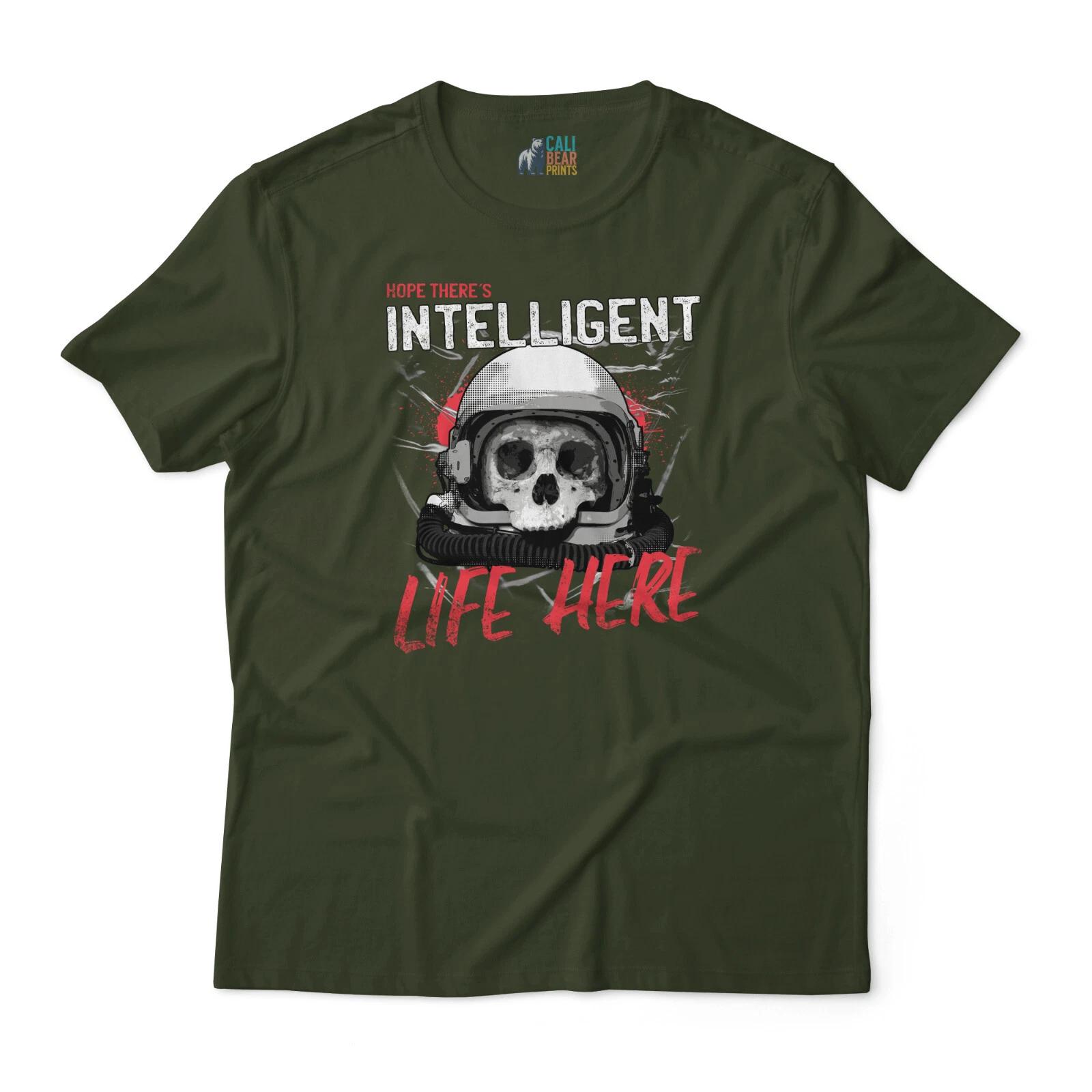 Astronaut Skull with quote- “Hope There’s Intelligent Life Here Graphic Tee 3XL
Astronaut Skull with quote- “Hope There’s Intelligent Life Here Graphic Tee 3XL