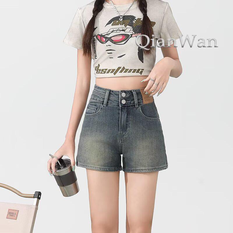 Trendy High-Waisted Summer 2025 Hong Kong Style Loose Wide-Leg Jeans for Women 2XL: Height 155-165CM (67-73kg)
Trendy High-Waisted Summer 2025 Hong Kong Style Loose Wide-Leg Jeans for Women 2XL: Height 155-165CM (67-73kg)