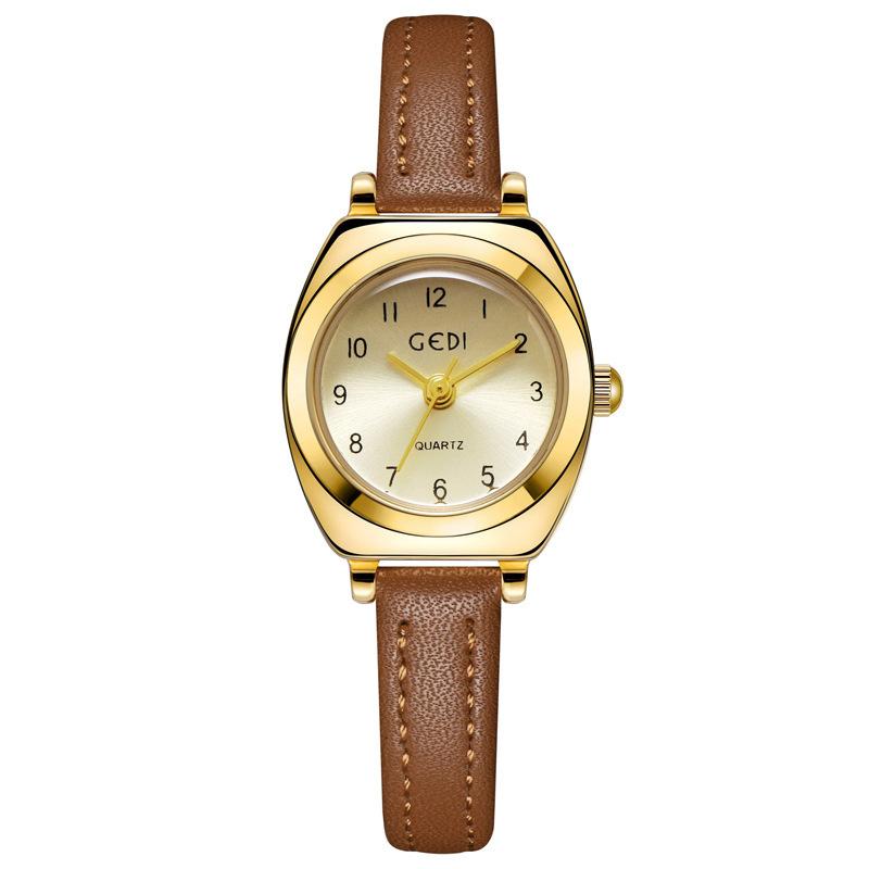 Повседневные и элегантные женские кварцевые часы Commuter Niche Простые, модные и элегантные часы-бочки Temperament Belt
Повседневные и элегантные женские кварцевые часы Commuter Niche Простые, модные и элегантные часы-бочки Temperament Belt