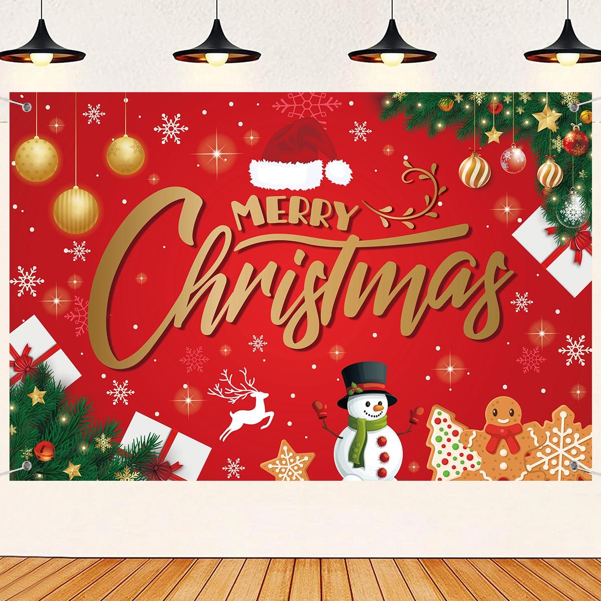 Christmas Red Backdrop Merry Christmas Decorations for Home 2024 Backdrop Xmas Party Ornaments Navidad Natal New Year Gift 2025
Christmas Red Backdrop Merry Christmas Decorations for Home 2024 Backdrop Xmas Party Ornaments Navidad Natal New Year Gift 2025