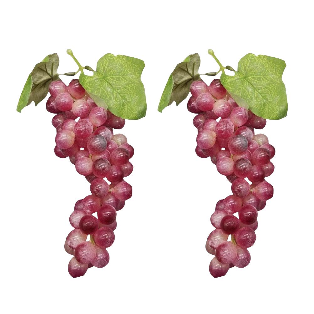 2 Artificial Grapes Bunches Simulation Fruits Grape For Home Kitchen Wine Decoration Wedding Party Table Centerpiece Decor Props рожевий
2 Artificial Grapes Bunches Simulation Fruits Grape For Home Kitchen Wine Decoration Wedding Party Table Centerpiece Decor Props рожевий