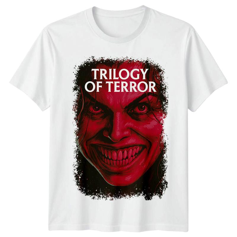 Trilogy of Terror (1975) Movie Poster Inspired Unisex T-Shirt Retro 80s Tee 5XL різнокольоровий
Trilogy of Terror (1975) Movie Poster Inspired Unisex T-Shirt Retro 80s Tee 5XL різнокольоровий