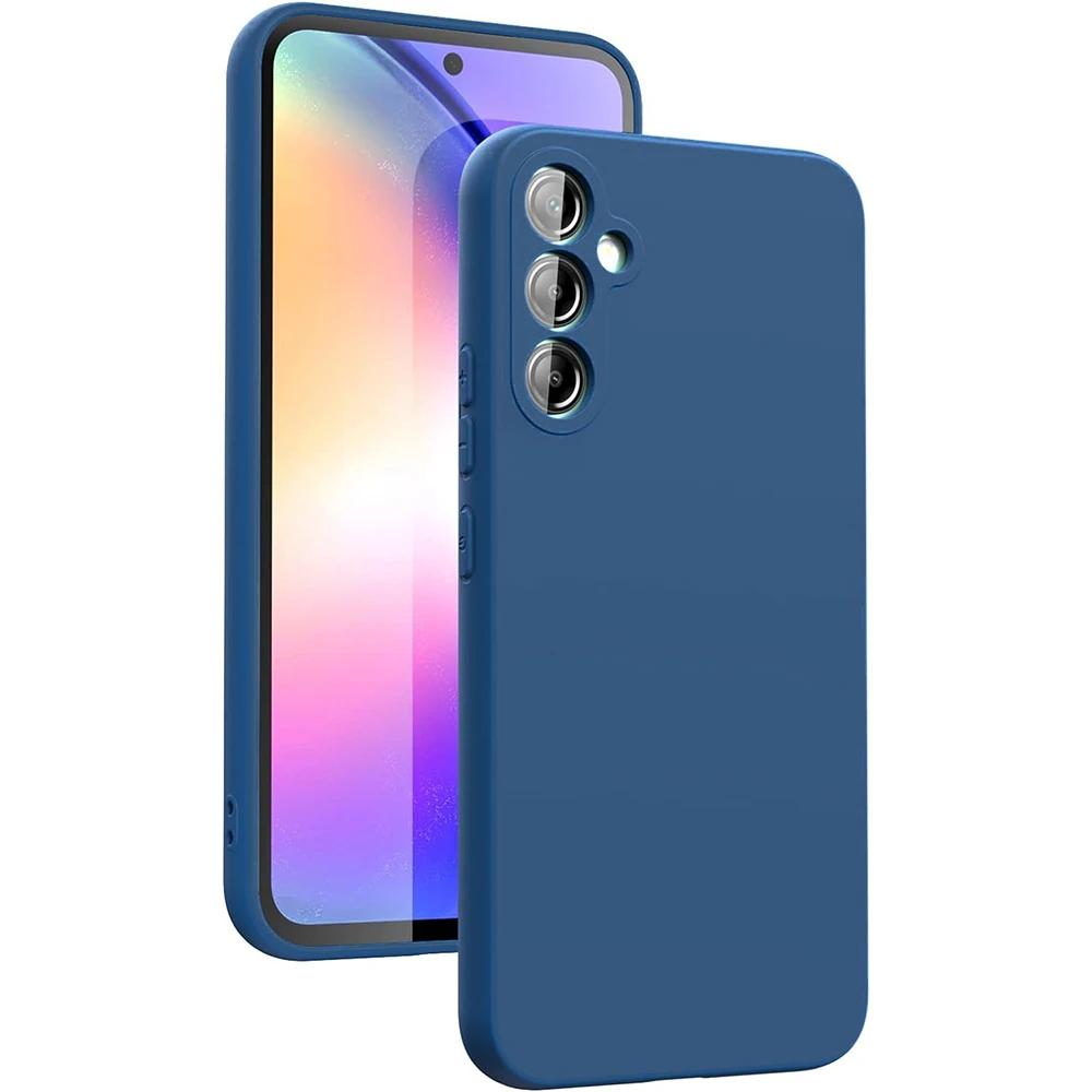 Справжній рідкий силіконовий чохол для Samsung Galaxy A05 A05S A15 4G 5G S24 S24+ S24 Ultra uxury протиударний чохол для Samsung Galaxy A25 A35 A55 аксесуар Samsung S24 синій
Справжній рідкий силіконовий чохол для Samsung Galaxy A05 A05S A15 4G 5G S24 S24+ S24 Ultra uxury протиударний чохол для Samsung Galaxy A25 A35 A55 аксесуар Samsung S24 синій