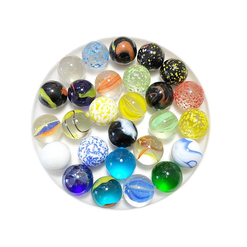 25mm Non-repeating Glass Marbles Ball Nostalgic Toy Game
25mm Non-repeating Glass Marbles Ball Nostalgic Toy Game