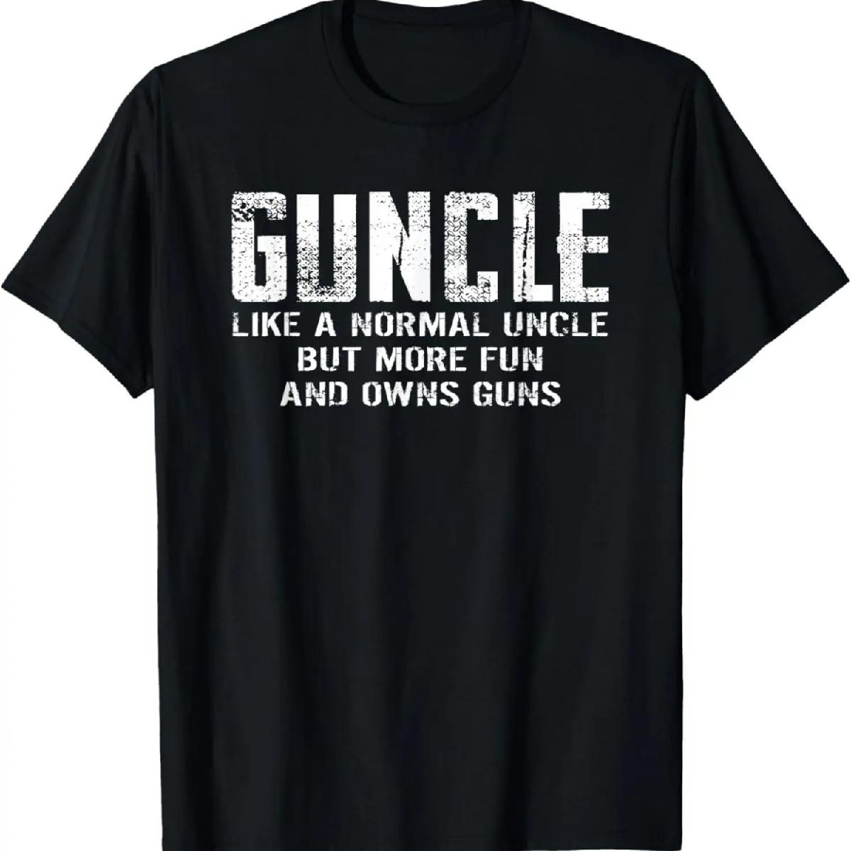 Guncle Like Normal Uncle More Fun Owns Guns Funny T-Shirt XXXXXL
Guncle Like Normal Uncle More Fun Owns Guns Funny T-Shirt XXXXXL