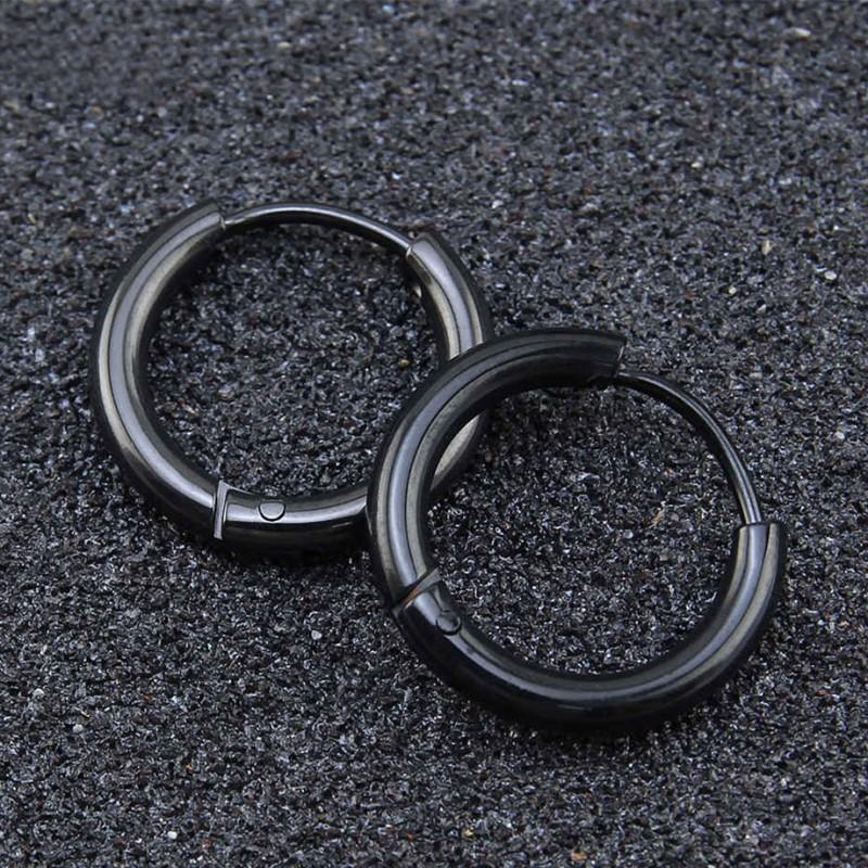8/10/12/14/16/18/20mm Stainless Steel Huggie Hoop Earrings for Women Men 20mm чорний
8/10/12/14/16/18/20mm Stainless Steel Huggie Hoop Earrings for Women Men 20mm чорний
