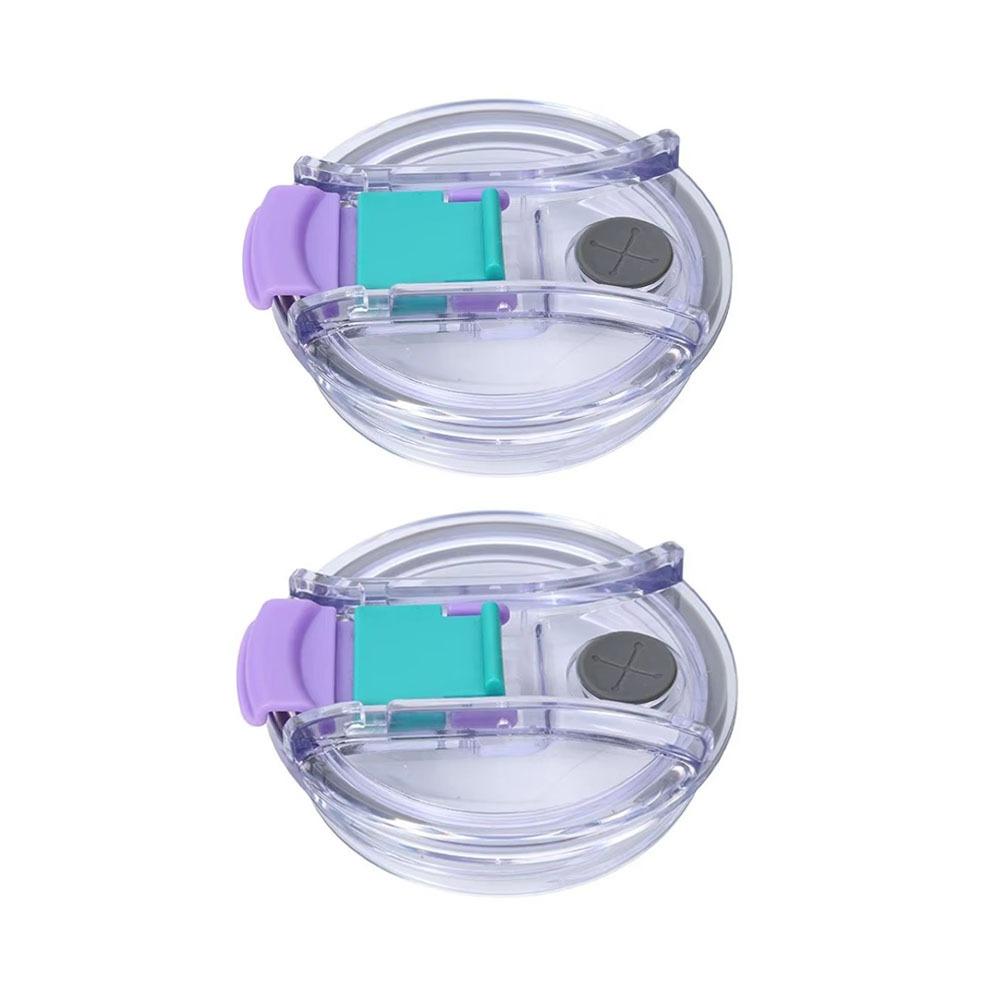 2Pcs Spill Proof Tumbler Cup Cap with Straw Hole Tumbler Cover Cup Accessory Car Cup Lid Bottle L фіолетовий/синій
2Pcs Spill Proof Tumbler Cup Cap with Straw Hole Tumbler Cover Cup Accessory Car Cup Lid Bottle L фіолетовий/синій