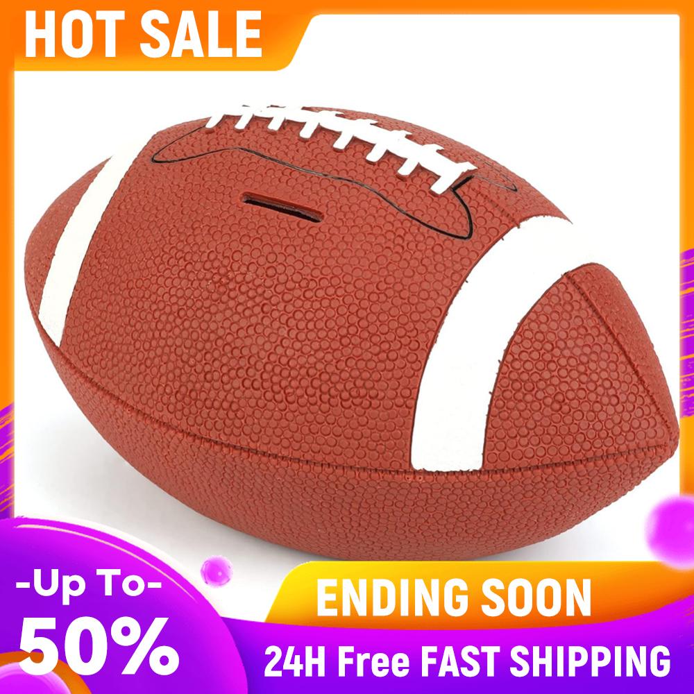Football Piggy Bank Football Coin Bank Shatterproof Plastic Money Box Rugby Saving Bank for Sports Fans China Mainland
Football Piggy Bank Football Coin Bank Shatterproof Plastic Money Box Rugby Saving Bank for Sports Fans China Mainland