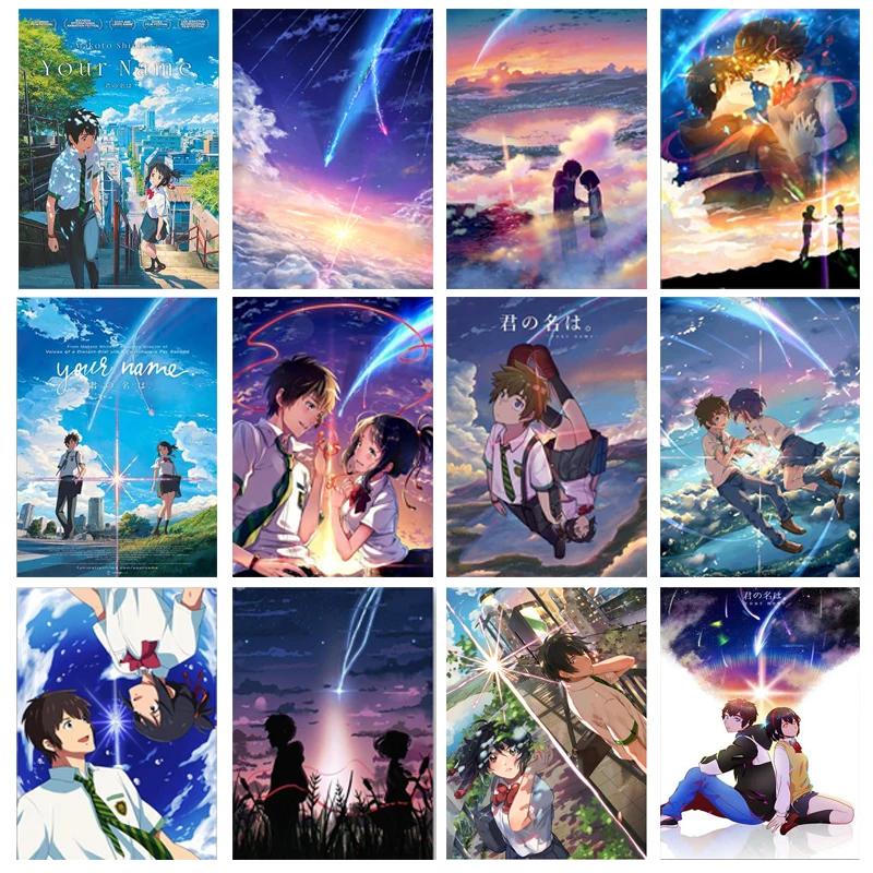 Lot Style Choose Manga and anime Your Name anime Print Art Canvas Poster For Living Room Decoration Home Wall Picture 8X12inch 20x30cm
Lot Style Choose Manga and anime Your Name anime Print Art Canvas Poster For Living Room Decoration Home Wall Picture 8X12inch 20x30cm