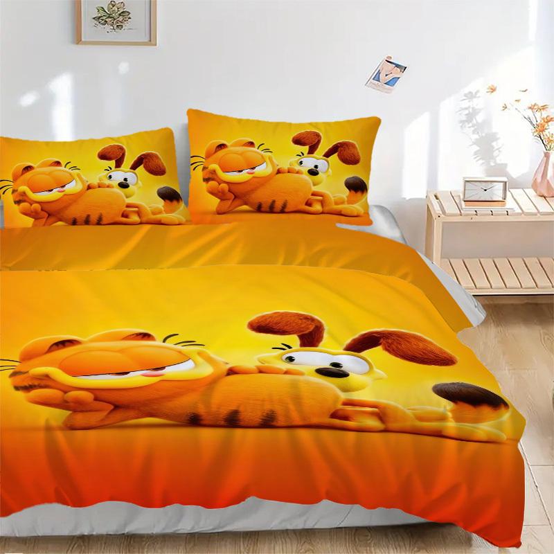 Garfield and Odie Friendship Bedding Set - 3 Piece Comforter Cover Gift for Bedroom,Includes No InsertB130 135x200cm
Garfield and Odie Friendship Bedding Set - 3 Piece Comforter Cover Gift for Bedroom,Includes No InsertB130 135x200cm