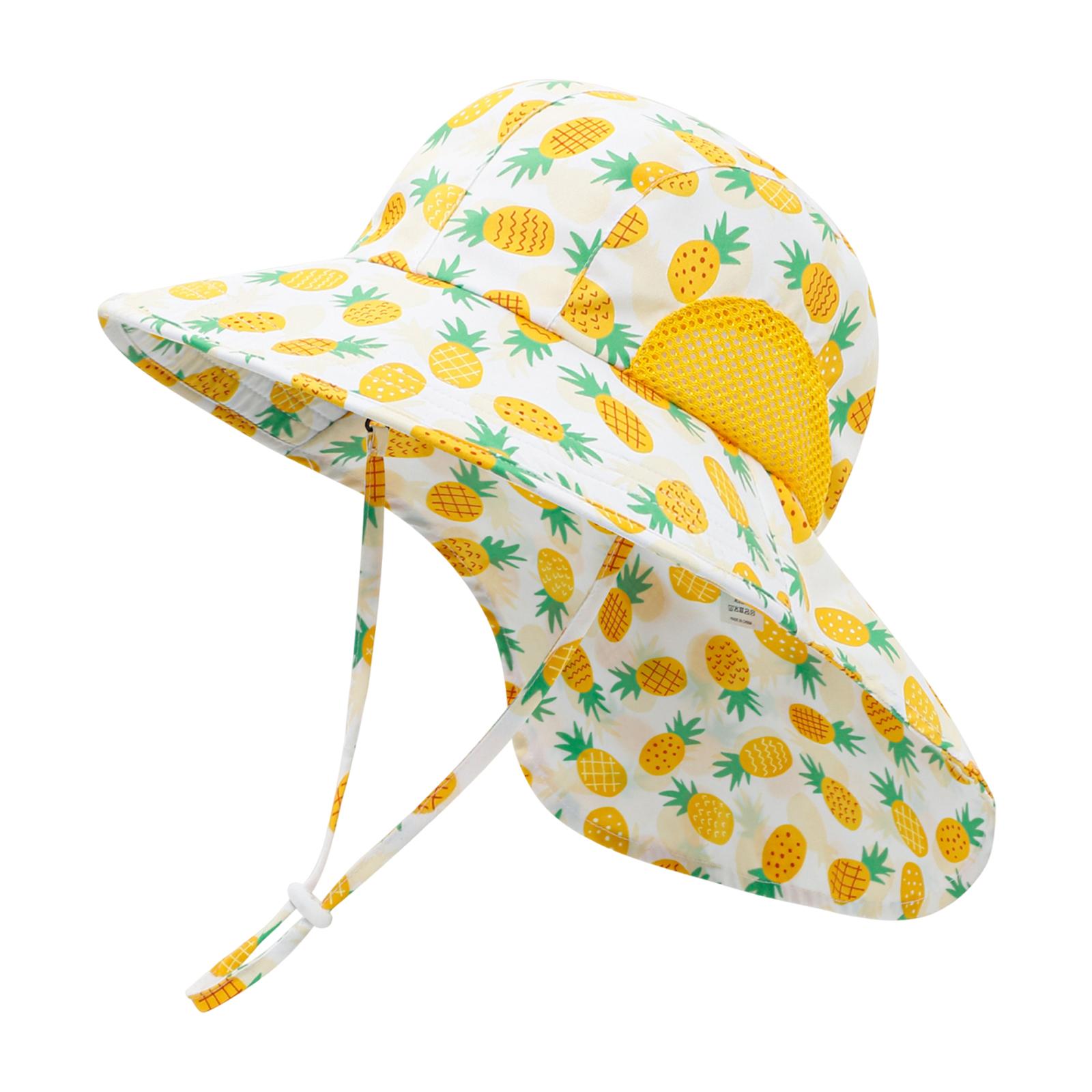 Mesh Liner Toddler Bucket Hats with Wide Brim Neck Flap Breathable Beach Hat UV Sun Protective Adjustable for Girl Ages 4~10 жёлтый
Mesh Liner Toddler Bucket Hats with Wide Brim Neck Flap Breathable Beach Hat UV Sun Protective Adjustable for Girl Ages 4~10 жёлтый
