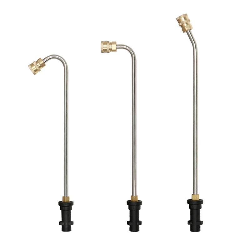 A25F-Washer Rod Adapter Kit For High Pressure Cleaning Nozzle Includes 30 Degree/90 Degree/U Shaped Type Accessories Fit
A25F-Washer Rod Adapter Kit For High Pressure Cleaning Nozzle Includes 30 Degree/90 Degree/U Shaped Type Accessories Fit