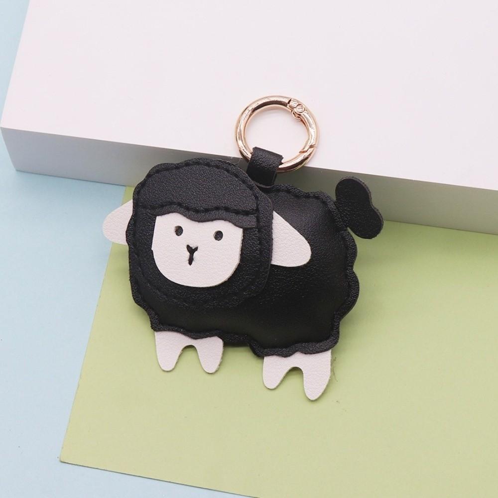 Simple Cute Cartoon Sheep Backpack Pendant PU Leather Versatile Car Keychain Luggage Pendant Backpack Accessories чёрный
Simple Cute Cartoon Sheep Backpack Pendant PU Leather Versatile Car Keychain Luggage Pendant Backpack Accessories чёрный
