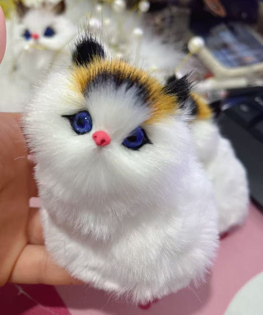 Реалистичная мяукающая мягкая игрушка кошка для детей и домашнего декора 7cm
Реалистичная мяукающая мягкая игрушка кошка для детей и домашнего декора 7cm