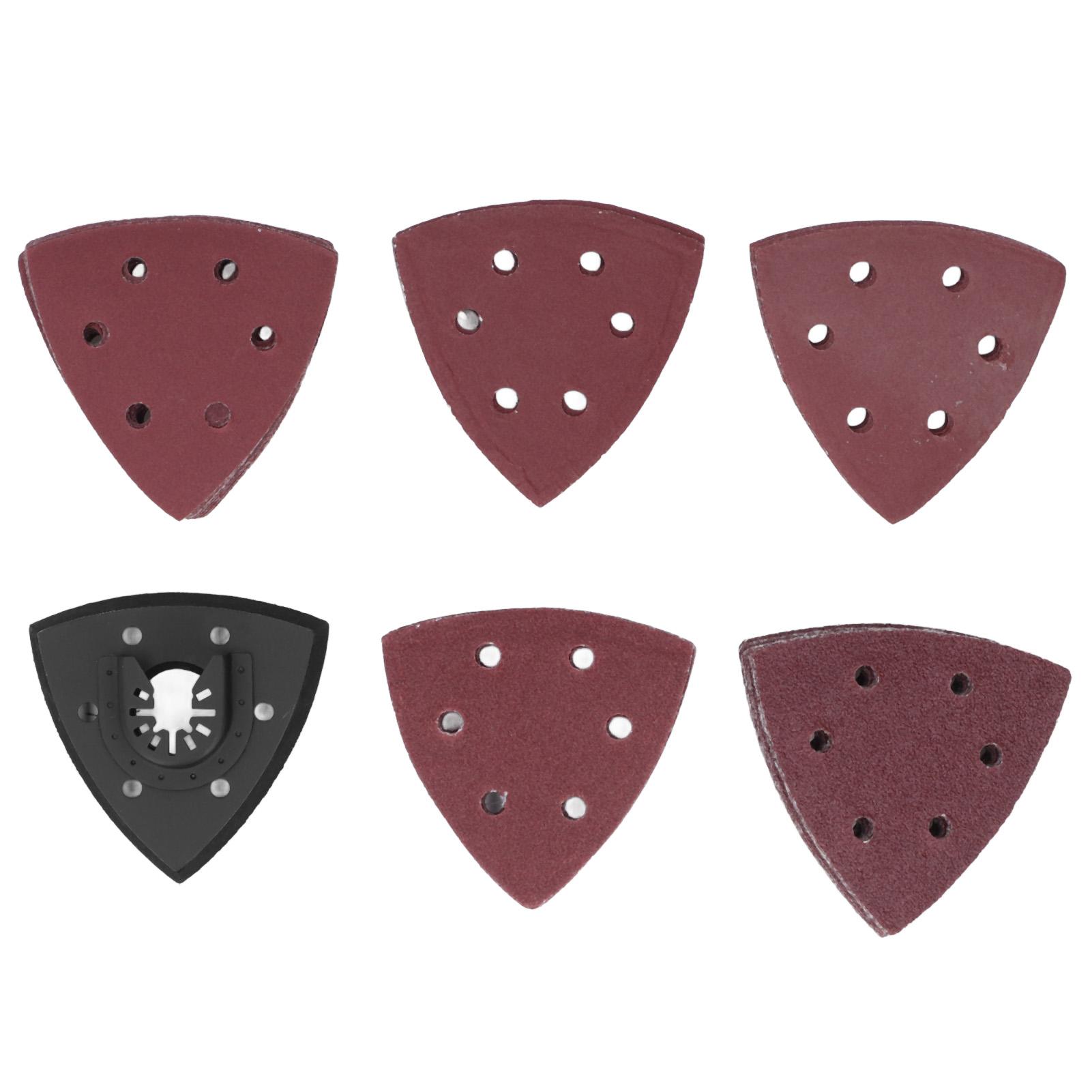 Комплект из 51 шлифовальной бумаги для деталей, 6 отверстий для удаления пыли, 3,5-дюймовая треугольная наждачная бумага для дерева и металла
Комплект из 51 шлифовальной бумаги для деталей, 6 отверстий для удаления пыли, 3,5-дюймовая треугольная наждачная бумага для дерева и металла