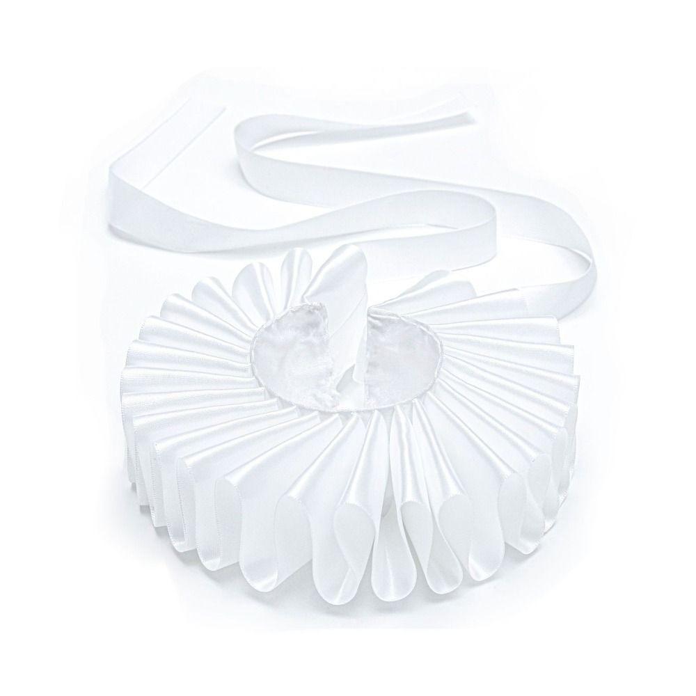 Detachable Neck Ruffled Pet Collar Vintage Dog Ruff Collar Shakespeare Cat Collar Pet Accessory білий
Detachable Neck Ruffled Pet Collar Vintage Dog Ruff Collar Shakespeare Cat Collar Pet Accessory білий