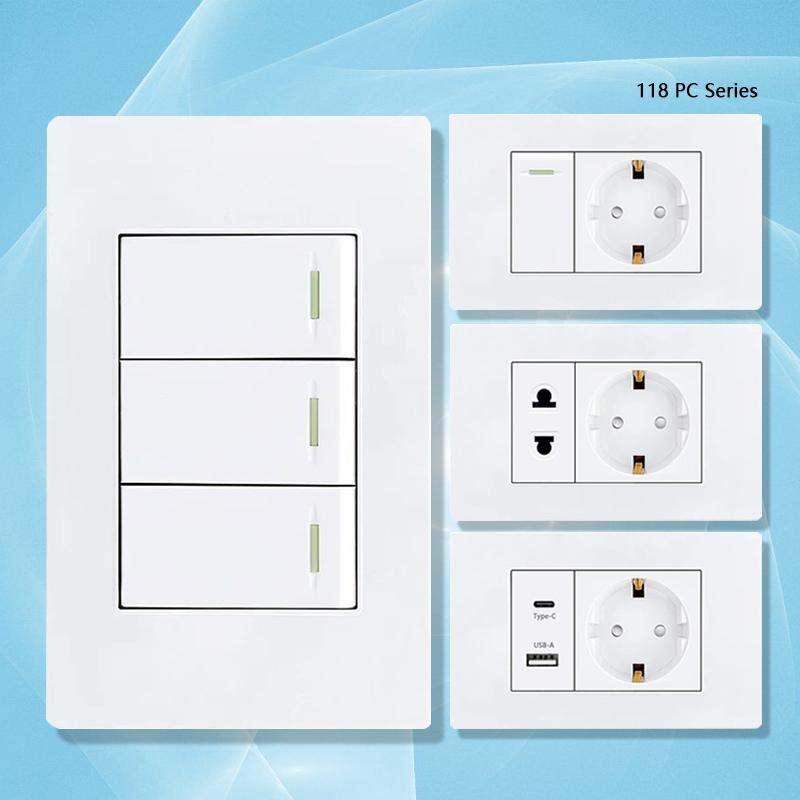 Корейська штепсельна розетка для ЄС із настінною розеткою USB на 16 А, електрична 2-контактна панель перемикача світла, універсальна розетка для швидкого заряджання USB 20 Вт, 220 В USB C EU&110-250V білий
Корейська штепсельна розетка для ЄС із настінною розеткою USB на 16 А, електрична 2-контактна панель перемикача світла, універсальна розетка для швидкого заряджання USB 20 Вт, 220 В USB C EU&110-250V білий