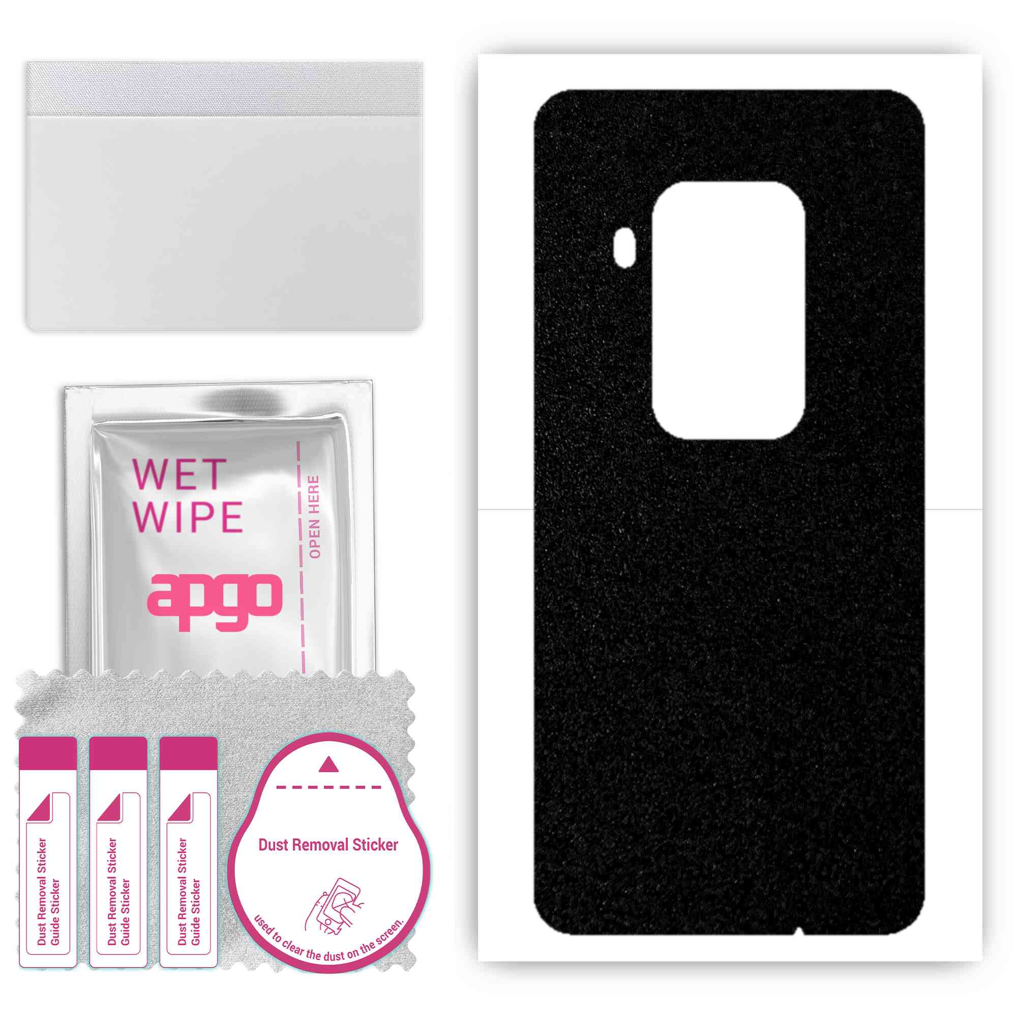 Apgo Protective Skin Sticker для задньої панелі, сумісної з Motorola One Zoom, Wrap Film, Foil, Vinyl - Pattern Matte Black
Apgo Protective Skin Sticker для задньої панелі, сумісної з Motorola One Zoom, Wrap Film, Foil, Vinyl - Pattern Matte Black