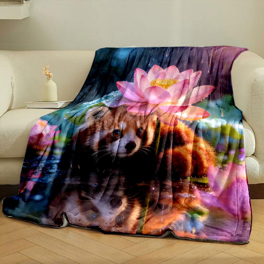 1PC Animals Under The Flowers on A Rainy Day Printed Blanket, All-Season Multi-Use for Nap Camping Travel Car Sofa Luxury Gifts 75x90cm
1PC Animals Under The Flowers on A Rainy Day Printed Blanket, All-Season Multi-Use for Nap Camping Travel Car Sofa Luxury Gifts 75x90cm