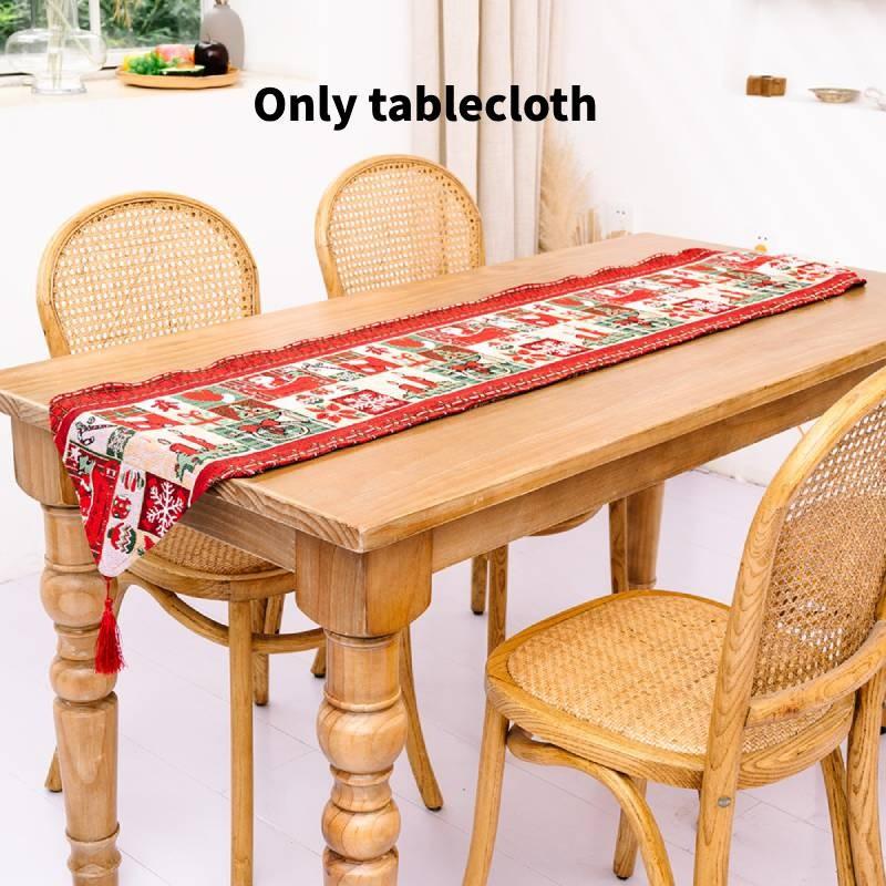 Decoration Christmas Terylene Flag Creative Tablecloth Tables Home Dress Up Color A
Decoration Christmas Terylene Flag Creative Tablecloth Tables Home Dress Up Color A