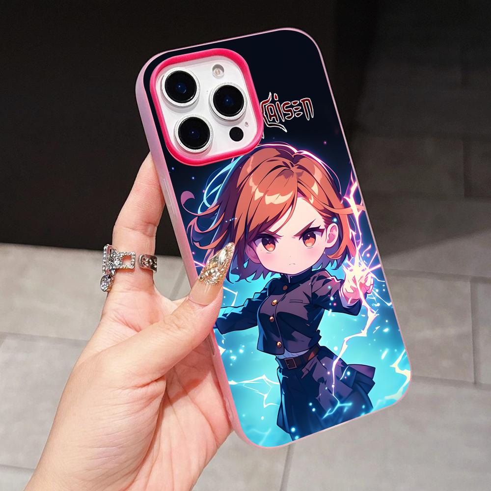 Jujutsu Kaisen Nobara Jelly Double layer Rose Red Mobile Phone Case for iPhone 17 16 15 14 13 12 11 Air Pro Max Plus Protective iPhone 16 Pro Max
Jujutsu Kaisen Nobara Jelly Double layer Rose Red Mobile Phone Case for iPhone 17 16 15 14 13 12 11 Air Pro Max Plus Protective iPhone 16 Pro Max