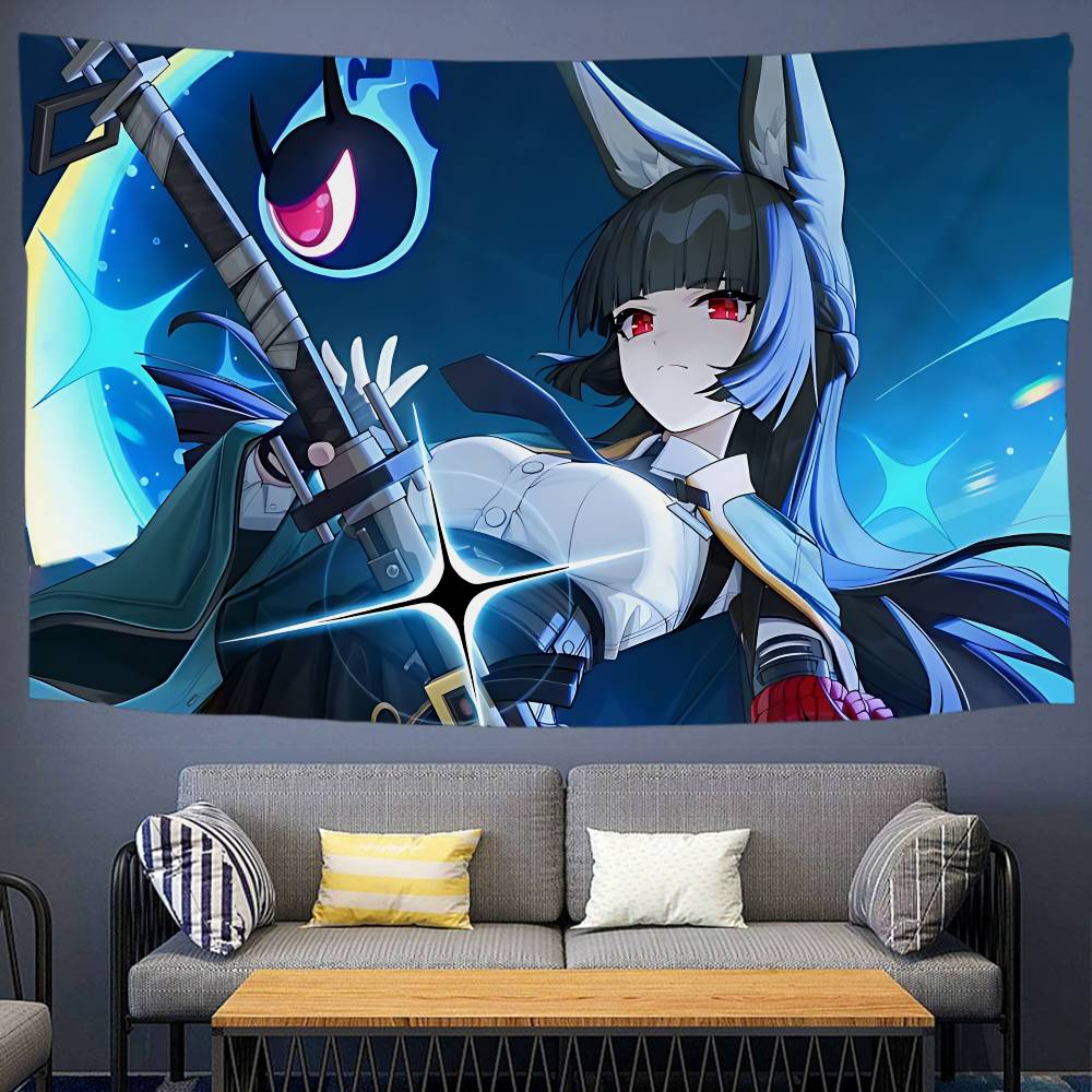 Zenless Zone Zero Hoshimi Miyabi Cartoon Tapestry Bohemian Wall Tapestries Mandala Home Decor 74x94cm(29x37in)
Zenless Zone Zero Hoshimi Miyabi Cartoon Tapestry Bohemian Wall Tapestries Mandala Home Decor 74x94cm(29x37in)