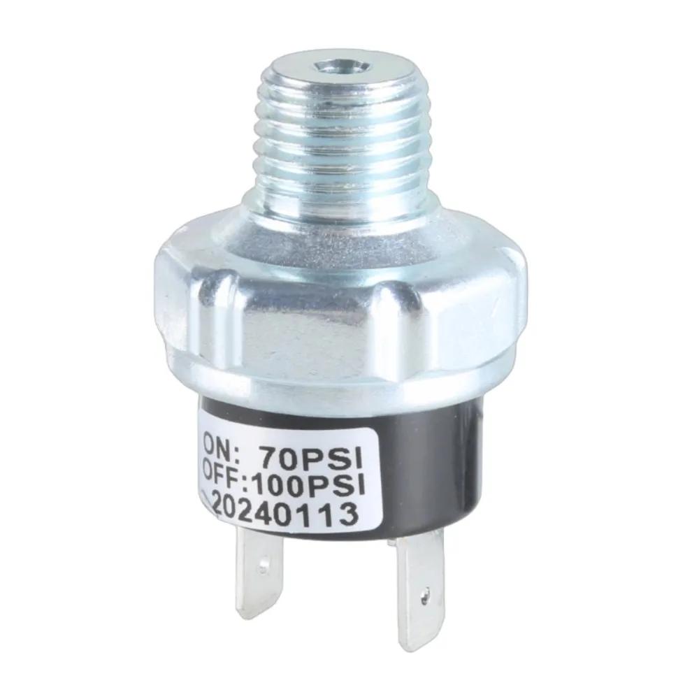 70-100/90-120/110-140PSI Реле тиску повітря 1/4 NPT 12V/24V Перемикач повітряного компресора Реле тиску
70-100/90-120/110-140PSI Реле тиску повітря 1/4 NPT 12V/24V Перемикач повітряного компресора Реле тиску