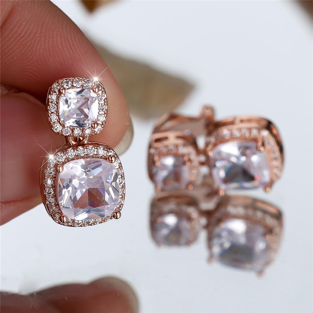Luxury Big White Zircon Clip Earrings For Women Luxury Crystal Female Silver Color Round Wedding Jewelry
Luxury Big White Zircon Clip Earrings For Women Luxury Crystal Female Silver Color Round Wedding Jewelry
