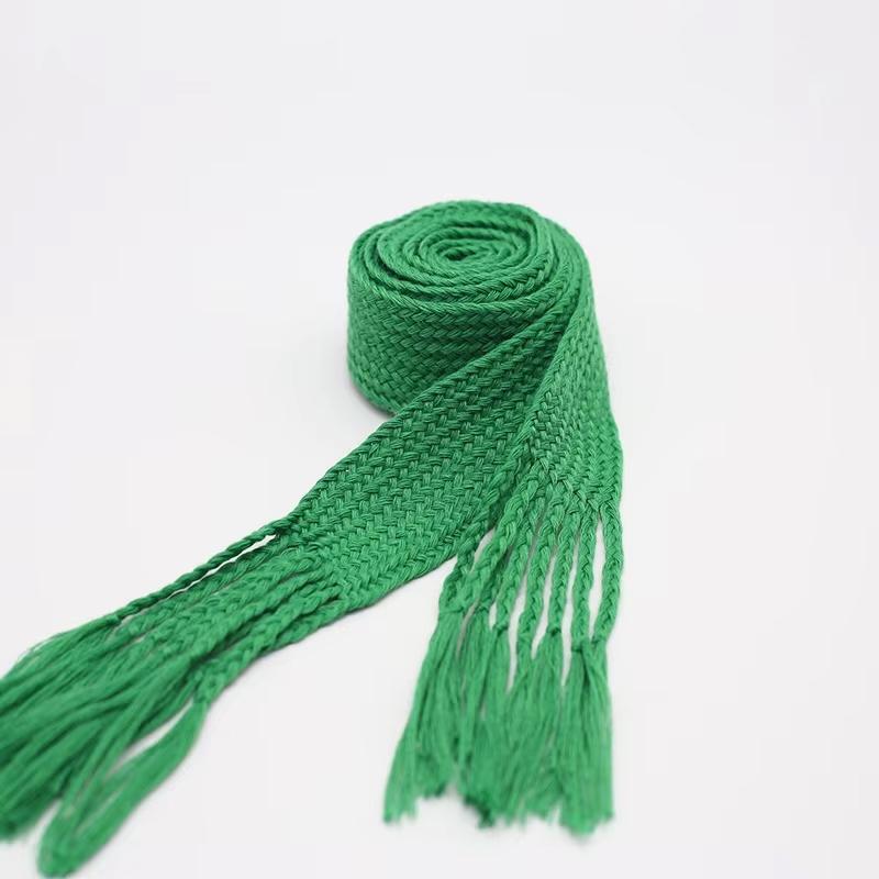 1pcs Cotton Waistband Sweatpants Drawstring Strap Solid Color Braided Rope Hoodies Band DIY Sewing Accessories 1pcs 155cm
1pcs Cotton Waistband Sweatpants Drawstring Strap Solid Color Braided Rope Hoodies Band DIY Sewing Accessories 1pcs 155cm