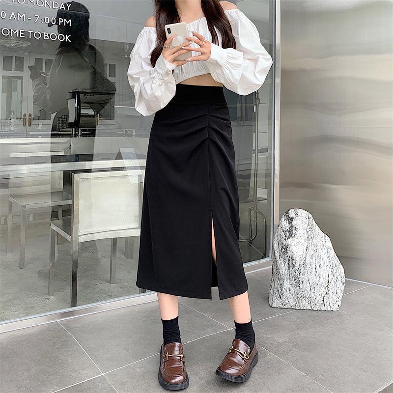 Осенняя юбка миди плиссе большого размера с высокой талией - Неправильная А-силуэта с разрезом XXXL чёрный
Осенняя юбка миди плиссе большого размера с высокой талией - Неправильная А-силуэта с разрезом XXXL чёрный