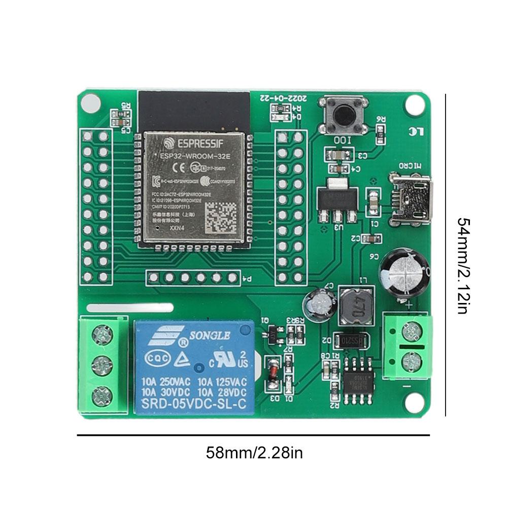 Модуль реле ESP32 5В до 30/60В 1 2 8-канальний модуль реле Плата розробки ESP32 Wifi Бездротовий WIFI Bluetooth BLE Модуль реле
Модуль реле ESP32 5В до 30/60В 1 2 8-канальний модуль реле Плата розробки ESP32 Wifi Бездротовий WIFI Bluetooth BLE Модуль реле