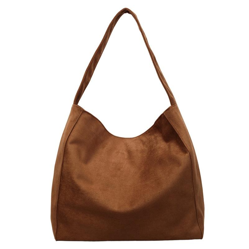 Korean Style Wool Top Handle Bag Women Large Capacity Casual Shoulder Bag Fashi Simple and Versatile Texture Bags for Travel коричневый
Korean Style Wool Top Handle Bag Women Large Capacity Casual Shoulder Bag Fashi Simple and Versatile Texture Bags for Travel коричневый
