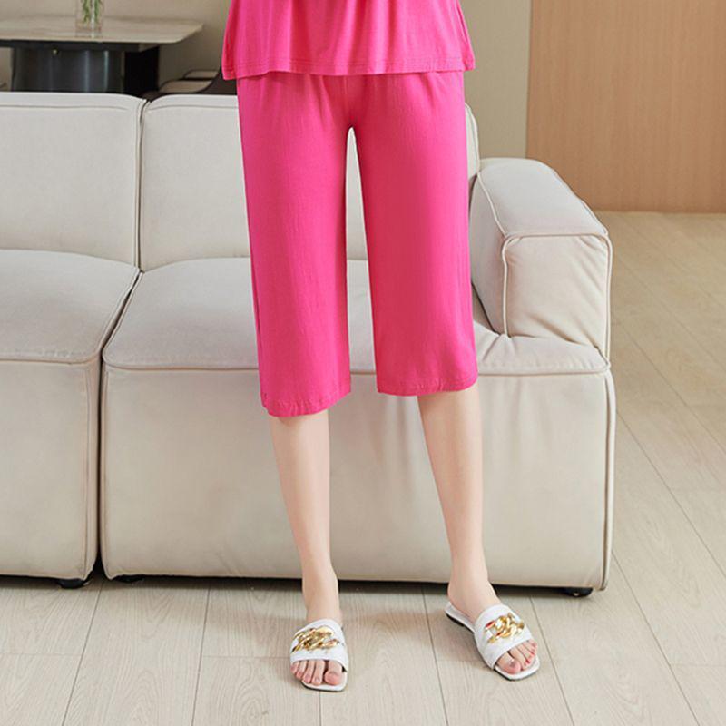 Women s Plus Size Cropped Pajama Pants - Loose, High-Waisted, Summer Casual Wear for Indoors or Outdoors 2XL 50-60 kg
Women s Plus Size Cropped Pajama Pants - Loose, High-Waisted, Summer Casual Wear for Indoors or Outdoors 2XL 50-60 kg