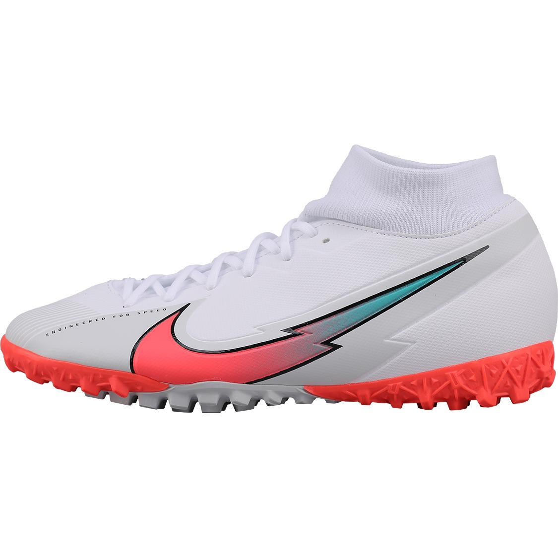 Nike Mercurial Superfly 7 Academy Tf White Crimson Jade AT7978-163 44
Nike Mercurial Superfly 7 Academy Tf White Crimson Jade AT7978-163 44