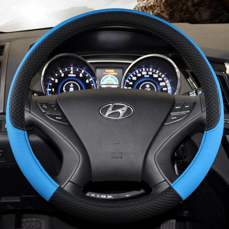 Автомобильный чехол на руль, чехол на колесо автомобиля для Hyundai Tucson i10 Elantra Accent ix25 Accent Solaris, автомобильные чехлы 15
Автомобильный чехол на руль, чехол на колесо автомобиля для Hyundai Tucson i10 Elantra Accent ix25 Accent Solaris, автомобильные чехлы 15