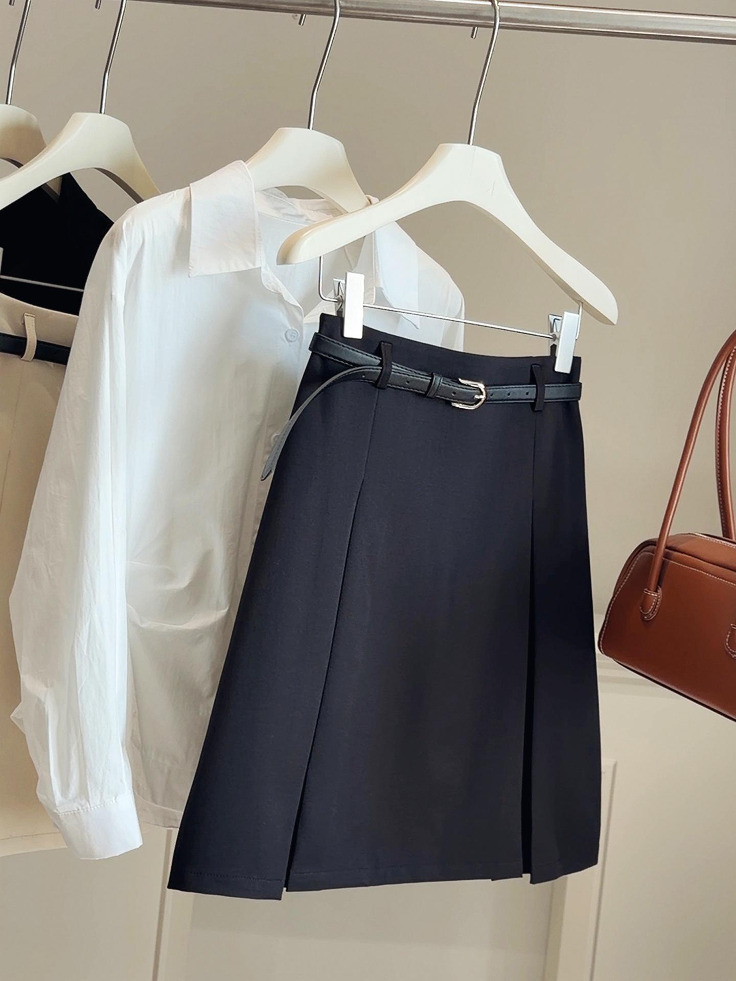 Spring 2026 High-Waisted Gray Pleated Midi Skirt - Elegant, Versatile A-Line Design for Women M чорний
Spring 2026 High-Waisted Gray Pleated Midi Skirt - Elegant, Versatile A-Line Design for Women M чорний