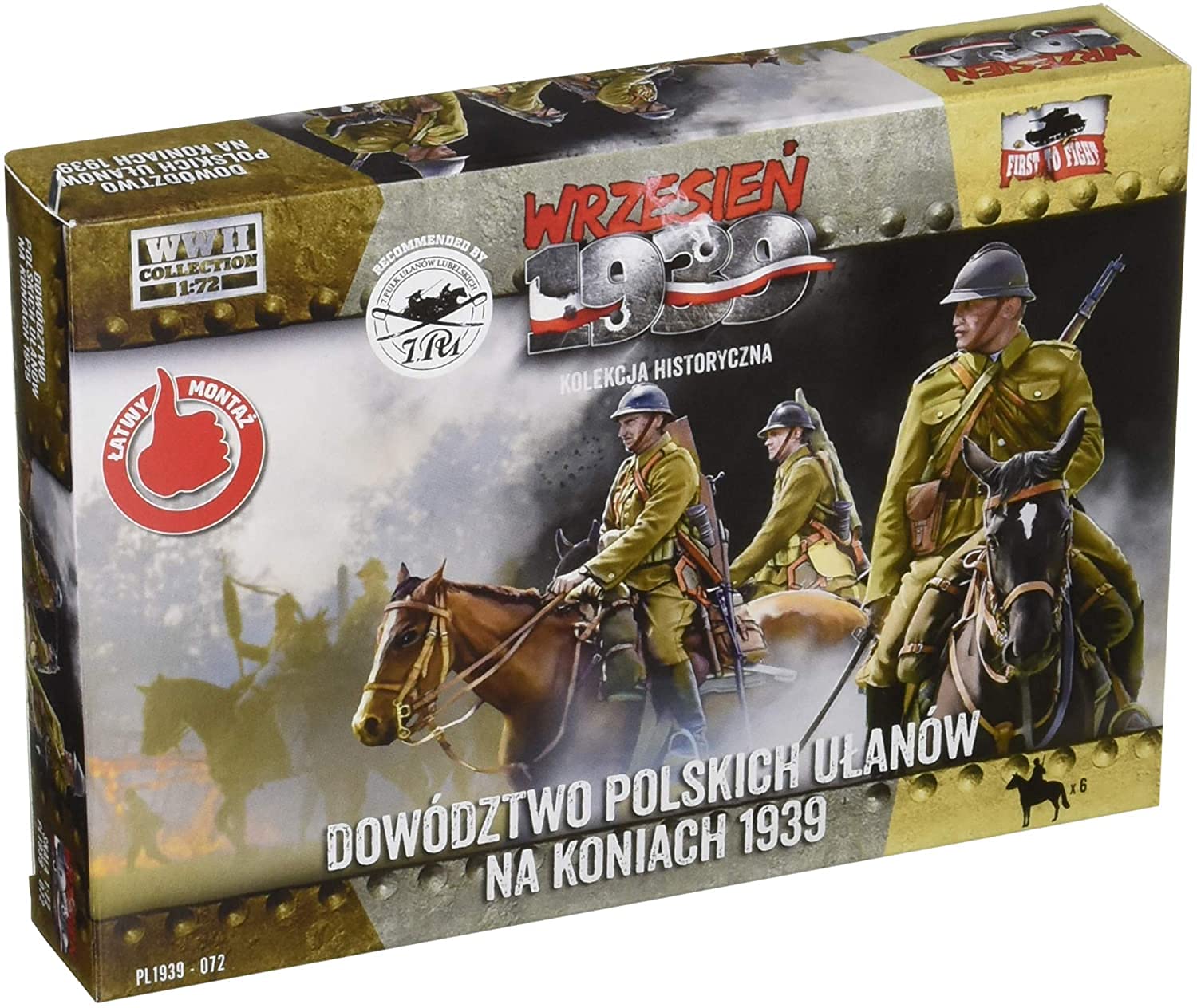 FTF Polish Uhlans Cavalry Mounted and 6 Plastic PF72072 1/72 Unit, Ready, Horses, Model,
FTF Polish Uhlans Cavalry Mounted and 6 Plastic PF72072 1/72 Unit, Ready, Horses, Model,