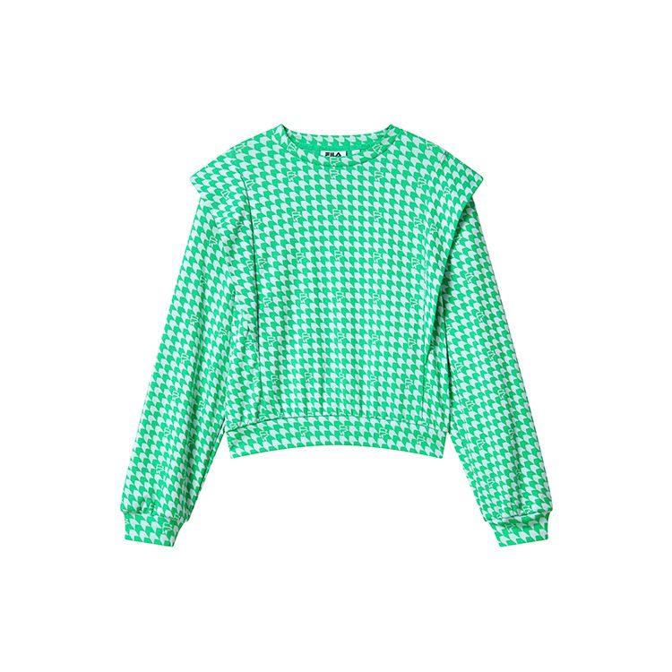 FILA Emerald Series Arrow Print Crewneck Sweatshirt Women Sweatshirt Creeper-Green F11W314201F-GN M
FILA Emerald Series Arrow Print Crewneck Sweatshirt Women Sweatshirt Creeper-Green F11W314201F-GN M