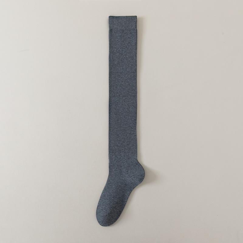 5pair Color Spinning Cotton Long Tube Over Knee Socks Women S Autumn And Winter High Thigh Socks Japanese College Style Jk Thin Calf Stacking Socks One size fits all темно серый
5pair Color Spinning Cotton Long Tube Over Knee Socks Women S Autumn And Winter High Thigh Socks Japanese College Style Jk Thin Calf Stacking Socks One size fits all темно серый