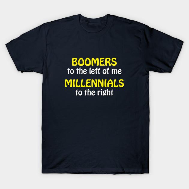 Мужская черная футболка с принтом Boomers To The Left Of Me Печать на трансферной бумаге без вырезания Хлопковая футболка M тёмно-синий
Мужская черная футболка с принтом Boomers To The Left Of Me Печать на трансферной бумаге без вырезания Хлопковая футболка M тёмно-синий