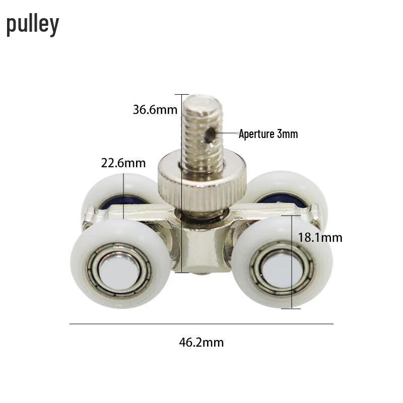 Outdoor Picture Hanging Track Pulleys (5-pack)
Outdoor Picture Hanging Track Pulleys (5-pack)