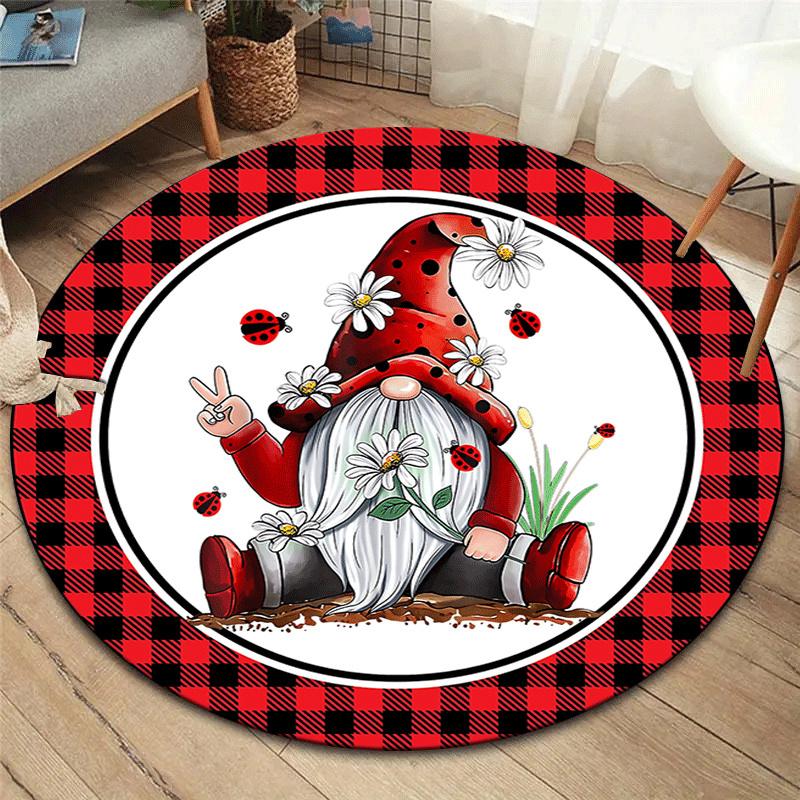 1pc Soft, Absorbent & Non-Slip Christmas Elves Round Rug, Perfect for Entryway, Living Room, Bedroom Decor, Machine Washable Flannel Memory 80cm by 80cm
1pc Soft, Absorbent & Non-Slip Christmas Elves Round Rug, Perfect for Entryway, Living Room, Bedroom Decor, Machine Washable Flannel Memory 80cm by 80cm