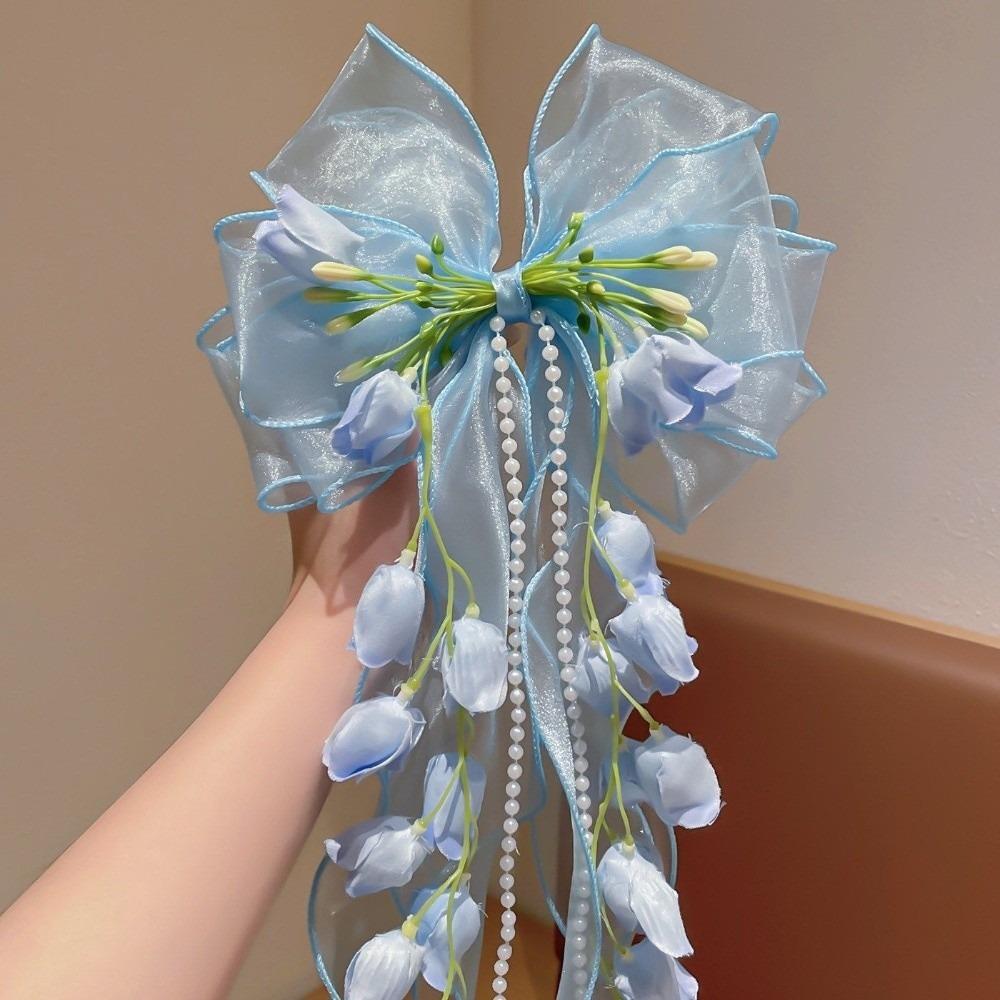 Sweet Fairy Flower Hair Clip Tassel Flower Hairpin Princess Lace Bow Duckbill Clip Girl
Sweet Fairy Flower Hair Clip Tassel Flower Hairpin Princess Lace Bow Duckbill Clip Girl