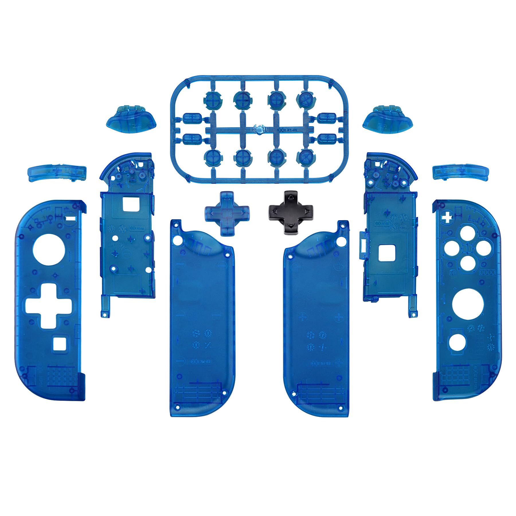 eXtremeRate Switch Прозрачный корпус ручного контроллера, совместимый с и Switch, также включает в себя полный набор кнопок и чехол для консоли, не
eXtremeRate Switch Прозрачный корпус ручного контроллера, совместимый с и Switch, также включает в себя полный набор кнопок и чехол для консоли, не