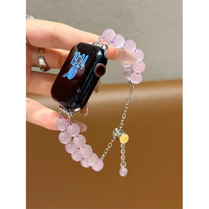 Candy Opal Bracelet for Apple Watch Series 7 10 9 8 6 SE Accessories Dopamine Beads Strap for Iwatch 44mm 38 40 41 42 45 49 46mm for 38 40 41mm фиолетовый
Candy Opal Bracelet for Apple Watch Series 7 10 9 8 6 SE Accessories Dopamine Beads Strap for Iwatch 44mm 38 40 41 42 45 49 46mm for 38 40 41mm фиолетовый