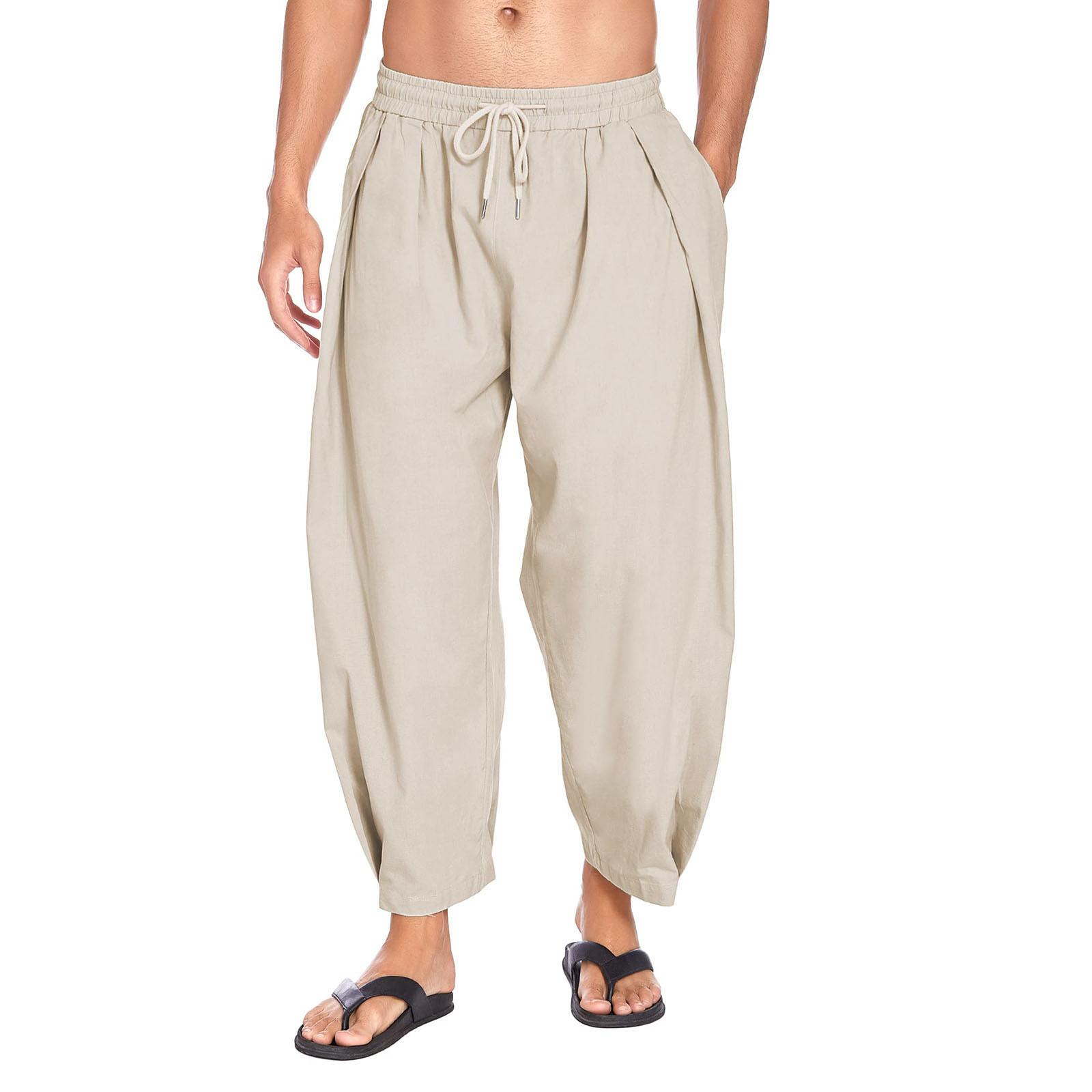 Linen Clothing For Men Natural Linen Pants For Men Contemporary Comfortable Quality Soft Linen Pocket Color Trousers XL бежевий
Linen Clothing For Men Natural Linen Pants For Men Contemporary Comfortable Quality Soft Linen Pocket Color Trousers XL бежевий